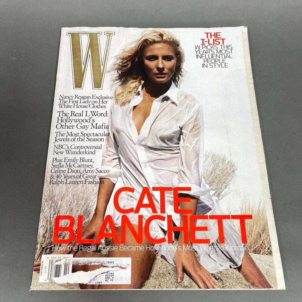 W Magazine Cate Blancett October 2007